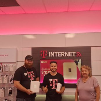T-Mobile Authorized Retailer - Manager and representative and customer getting great service - Mobile Phones Near Me - Livermore, California T-Mobile Authorized Retailer - Manager and representative and customer getting great service - Mobile Phones Near Me - Livermore, California