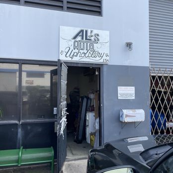 Al's Auto Upholstery - Entrance. It is not from the street, you need to go from the back but then it is easy to find. - Auto Upholstery Near Me - Ewa Beach, Hawaii Al's Auto Upholstery - Entrance. It is not from the street, you need to go from the back but then it is easy to find. - Auto Upholstery Near Me - Ewa Beach, Hawaii