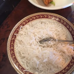 The Wee Curry Shop - Boiled rice.