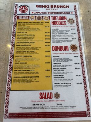 Menu photo 1 Genki Kitchen Sacramento, CA