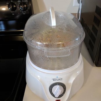 Factor_ - Pyrex bowl in vegetable steamer - Food Delivery Services Near Me - Batavia, Illinois Factor_ - Pyrex bowl in vegetable steamer - Food Delivery Services Near Me - Batavia, Illinois