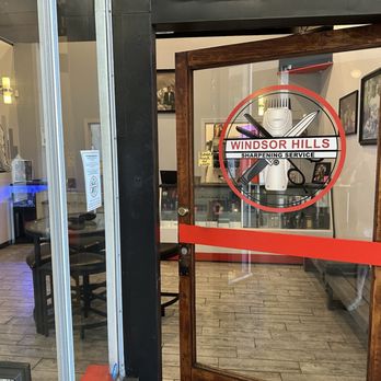 W H Sharpening Service - Windsor Hills Knife Sharpening entrance. - Knife Sharpening Near Me W H Sharpening Service - Windsor Hills Knife Sharpening entrance. - Knife Sharpening Near Me