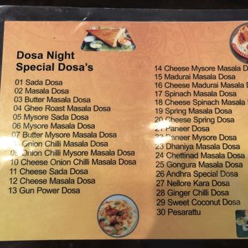 Dosa Grill - Indian Near Me - North Brunswick, New Jersey