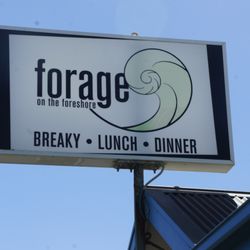 Forage on the Foreshore - Sign