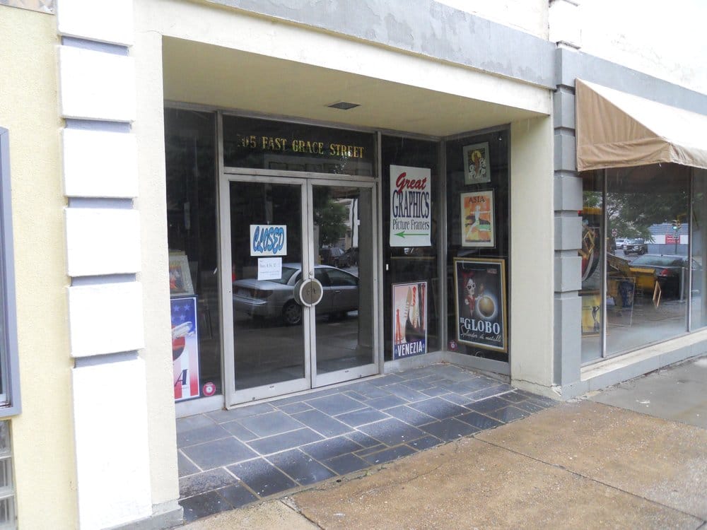 GREAT GRAPHICS DISCOUNT FRAMERS 105 E Grace St, Richmond, Virginia