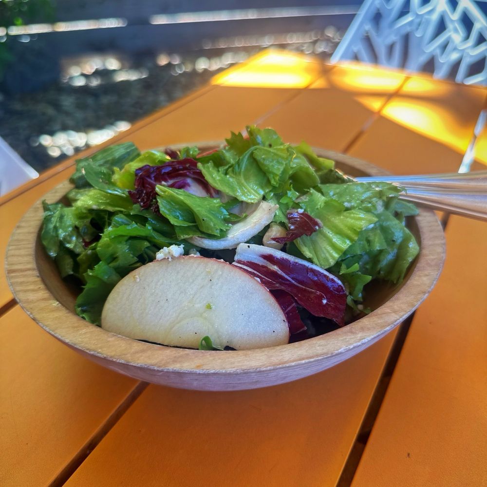 Bravas Bar de Tapas - Escarole Salad, Moscatel Dressing, Apples, Hazelnuts, Cabrales - Spanish Near Me - Healdsburg, California