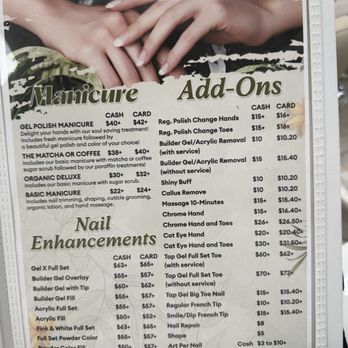 Mission nail bar - Menu - Nail Salons Near Me - Mission Viejo, California Mission nail bar - Menu - Nail Salons Near Me - Mission Viejo, California