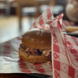 Rudy's Smokehouse - Pulled Pork Sandwich