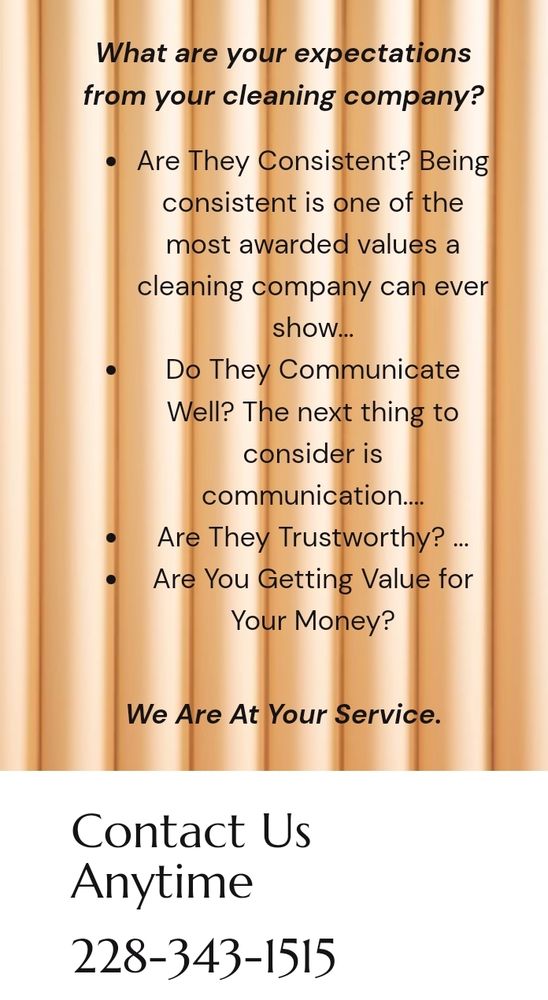 JUSTINECASE CLEANING COMPANY Gulfport, Mississippi Home Cleaning