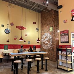 Jimmy John's - The seating area.