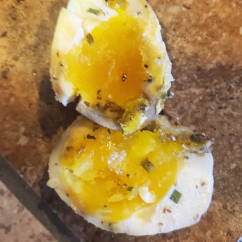 Forge Pizza - An Uncooked boiled egg - Pizza Near Me - Oakland, California