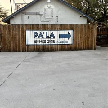Pa'La - 24th Street - Back of restaurant - Mediterranean Near Me - Phoenix, Arizona