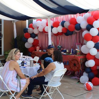 Silverio Party Rental 3 - The also made this main table display of balloons and colorful backing. - Party Equipment Rentals Near Me Silverio Party Rental 3 - The also made this main table display of balloons and colorful backing. - Party Equipment Rentals Near Me