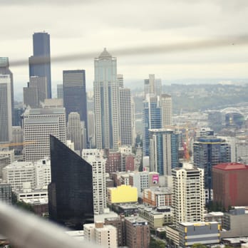 Space Needle - View from the observation deck of the Space Needle - Landmarks & Historical Buildings Near Me - Seattle, Washington Space Needle - View from the observation deck of the Space Needle - Landmarks & Historical Buildings Near Me - Seattle, Washington