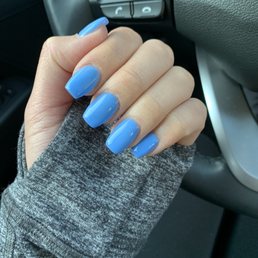 Full set acrylics with shellac, $50 Full set acrylics with shellac, $50