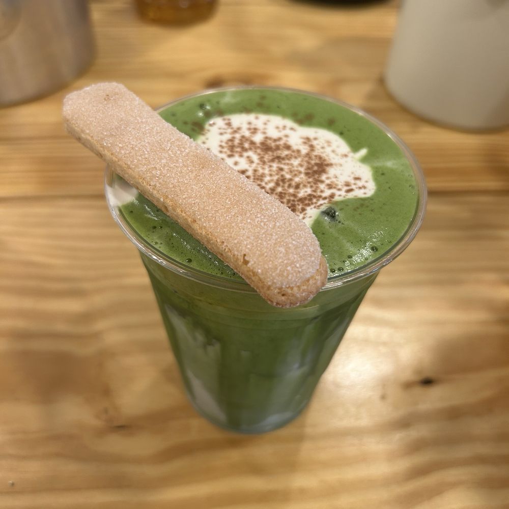 Matcha tiramisu Matcha tiramisu