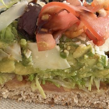 Papa's Liquor & Deli - Look at all these layers on this avocado toast! - Delis Near Me - Poway, California Papa's Liquor & Deli - Look at all these layers on this avocado toast! - Delis Near Me - Poway, California