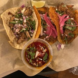 Carnitas and Barbacoa Tacos Carnitas and Barbacoa Tacos