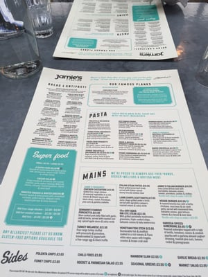 Menu photo 3 Jamie's Italian London, XGL