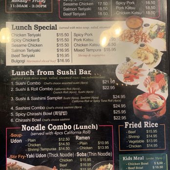 Ohana Sushi - February 2025 menu - Japanese Near Me - Riverside, California