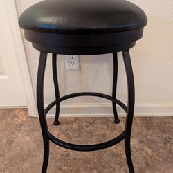 Stool top recovered.
