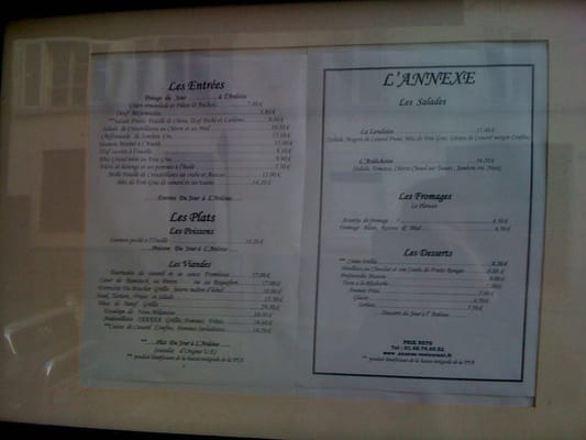 Menu photo 2 L'Annexe Paris, 75