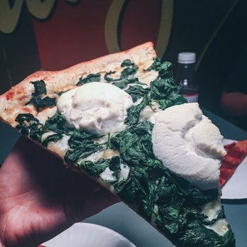 Home Slice Pizza - White Pie with Spinach - Pizza Near Me - Austin, Texas Home Slice Pizza - White Pie with Spinach - Pizza Near Me - Austin, Texas