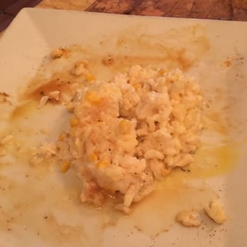 Castaway Bar & Grill - Scallops & Risotto. This inedible portion is far from its 2015 brother. Mushy, lacking corn and shrimp. Yucchh. - New American Near Me - Ocean Beach, New York Castaway Bar & Grill - Scallops & Risotto. This inedible portion is far from its 2015 brother. Mushy, lacking corn and shrimp. Yucchh. - New American Near Me - Ocean Beach, New York