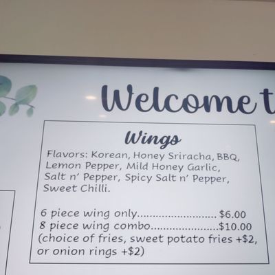 Menu photo 4 Quickly Morrow Lake City, GA