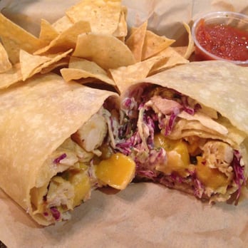 FISH DISTRICT - Mahi mahi coastal wrap - Seafood Near Me - San Diego, California