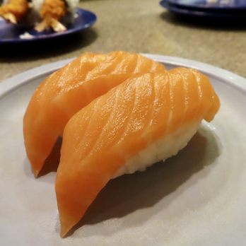 Sushi House - Salmon Nigiri. - Sushi Bars Near Me - Banff, Alberta
