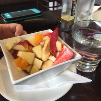 Plume Cafe - Famous fruit salad- off menu but put together by the kitchen never the less - Cafes Near Me - Matakana, AUK