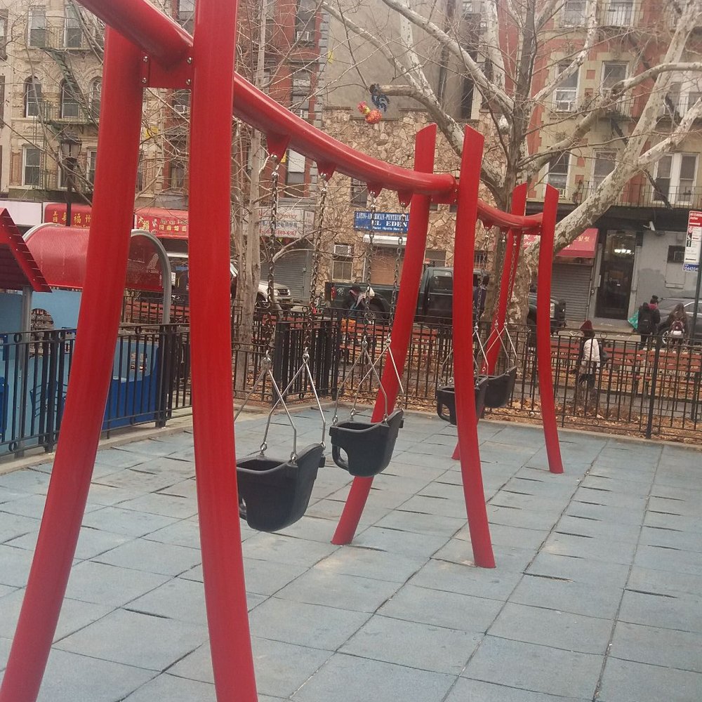 Hester Street Playground - Swings. - Playgrounds Near Me - New York, New York Hester Street Playground - Swings. - Playgrounds Near Me - New York, New York