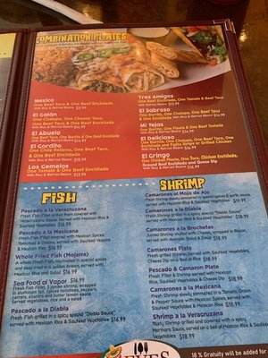 Menu photo 5 Reyes Mexican Grill Cleveland, TX