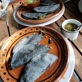 Cabo Coyote - Squash blossom and huitlacoche quesadillas! So good! - Mexican Near Me - Ciudad de México, DIF