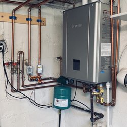 CJ Services - New combi boiler hot water and heating