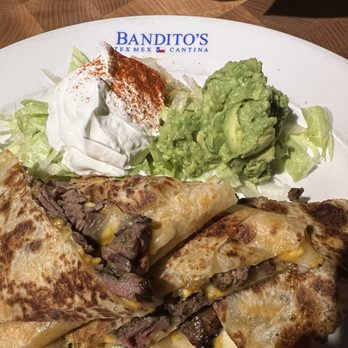 Bandito's Tex-Mex Cantina - Beef quesadillas - Mexican Near Me - Dallas, Texas