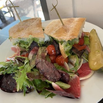 Crescent Bistro - Porta Bella mushroom sandwich. - New American Near Me - Pleasant Hill, California Crescent Bistro - Porta Bella mushroom sandwich. - New American Near Me - Pleasant Hill, California