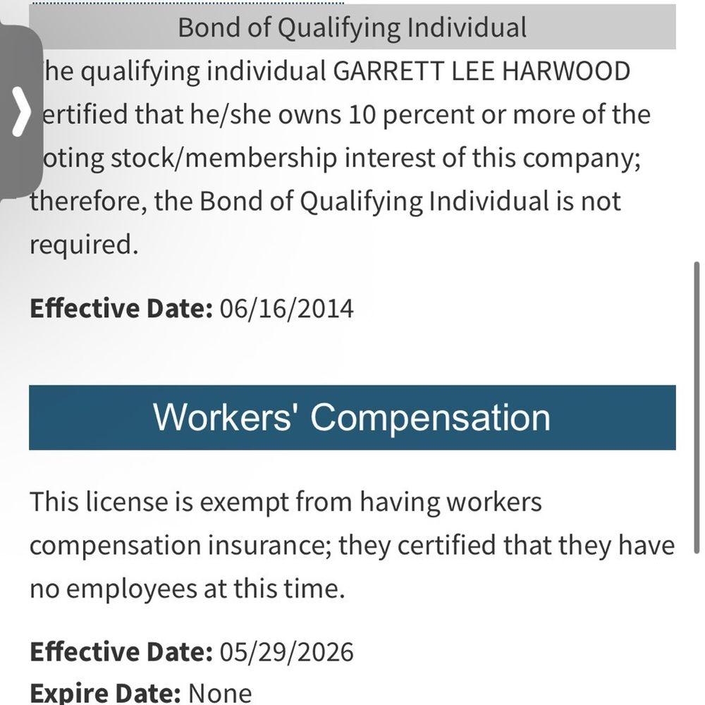 Eagle Shield - "This license is exempt from having workers compensation insurance , they have verified that they have no employees at this time." - Insulation Installation Near Me - Danville, California Eagle Shield - "This license is exempt from having workers compensation insurance , they have verified that they have no employees at this time." - Insulation Installation Near Me - Danville, California