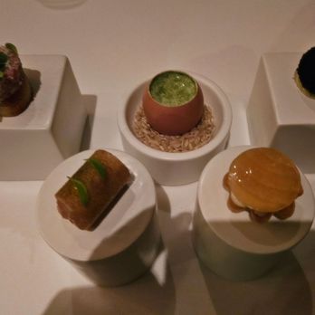Jungsik - Banchan to start (like an amuse bouche) - Korean Near Me - New York, New York Jungsik - Banchan to start (like an amuse bouche) - Korean Near Me - New York, New York