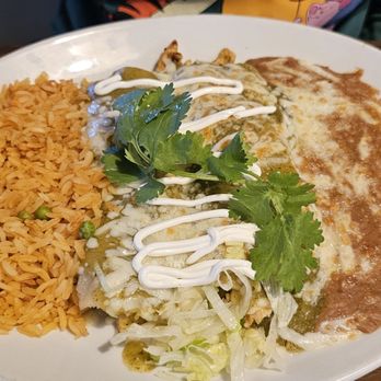 Tequila's Bar & Grill - Enchiladas with green salsa - Mexican Near Me - Van Nuys, California Tequila's Bar & Grill - Enchiladas with green salsa - Mexican Near Me - Van Nuys, California