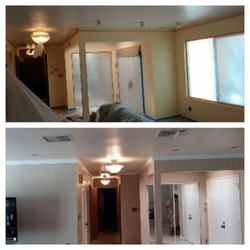 Mike Your Right Hand Man - Before (yellow) & After (neutral)