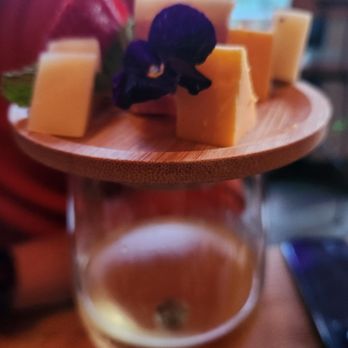 Dolores - Glass of wine w/mini charcute - Cocktail Bars Near Me - Long Beach, California Dolores - Glass of wine w/mini charcute - Cocktail Bars Near Me - Long Beach, California