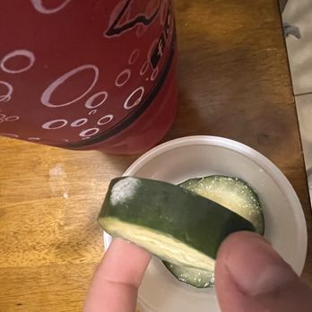 HTeaO - Mold sitting on the side of the cucumber - Coffee & Tea Near Me - Webster, Texas HTeaO - Mold sitting on the side of the cucumber - Coffee & Tea Near Me - Webster, Texas