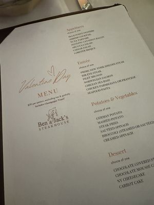 Menu photo 3 Ben & Jack's Steakhouse New York, NY Menu photo 3 Ben & Jack's Steakhouse New York, NY