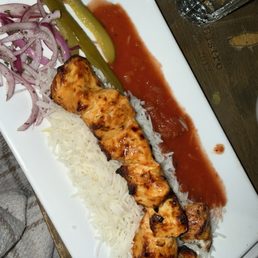 Chicken Shish Kabab Plate