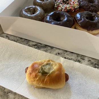 Donna's Donuts - Small Jalapeno Sausage Roll - Donuts Near Me - Fort Worth, Texas