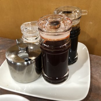Congee Noodle House - Condiments~ - Noodles Near Me - Vancouver, British Columbia Congee Noodle House - Condiments~ - Noodles Near Me - Vancouver, British Columbia