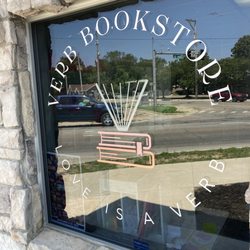 Verb Bookstore - Front window of bookstore