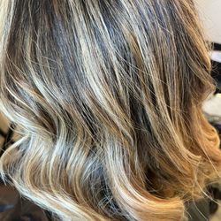 Razzmatazz Hair Salon - Fresh haircut with color  and a money piece